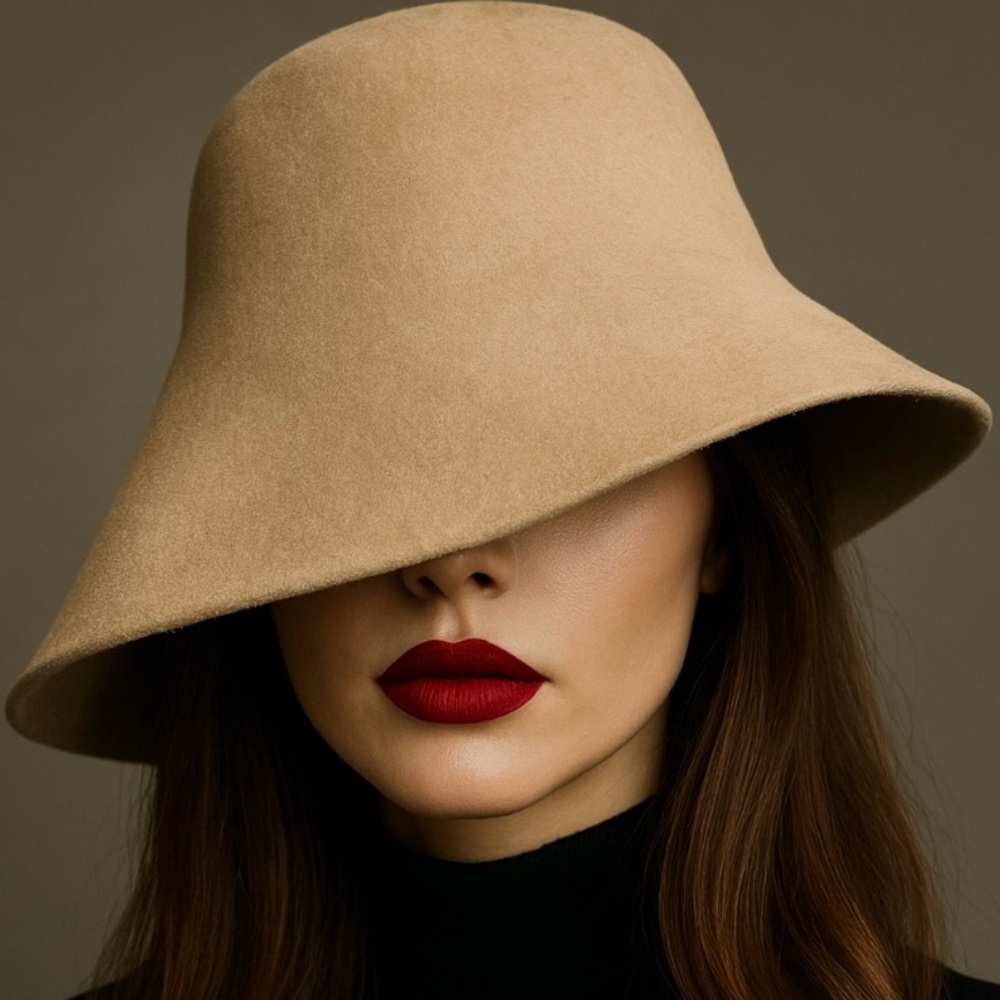 Elegant Tan Women's Hat